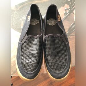 Harley Davidson slide on slipper shoes.  Used.